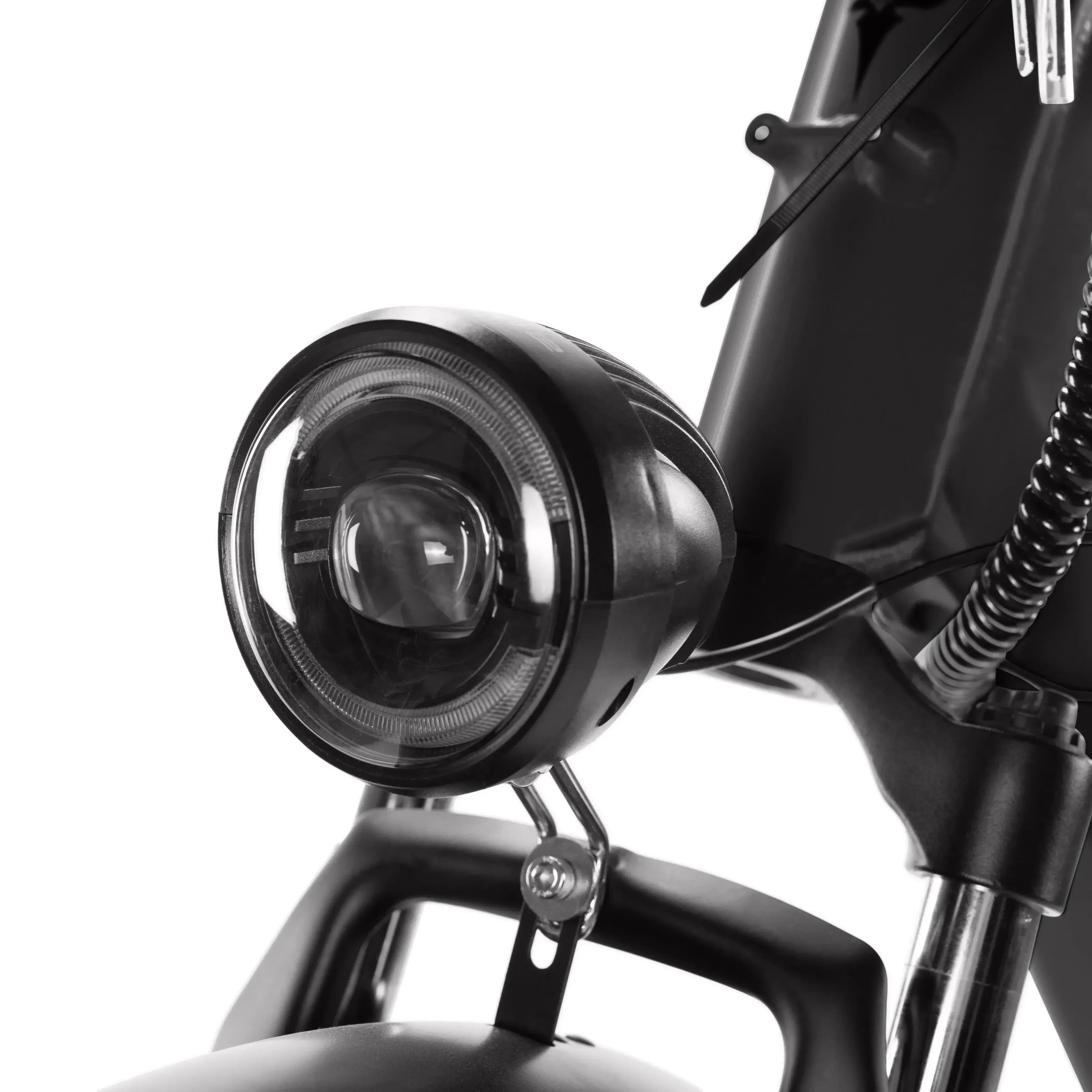 ENGWE E26 - Lage instap - Zwart elektrische fatbike koplamp