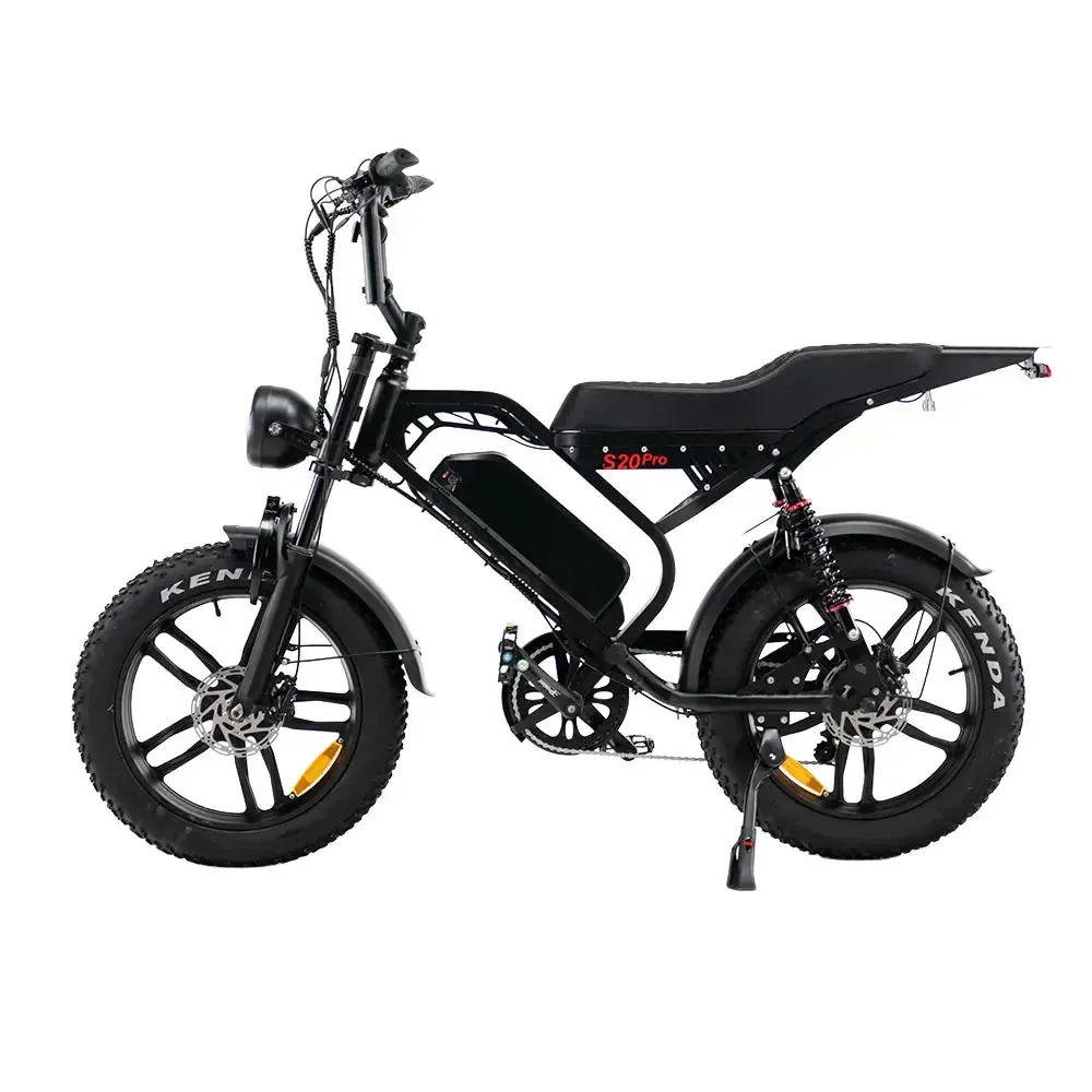 QM Wheels S20 Pro - Zwart - Hydraulische Remmen
