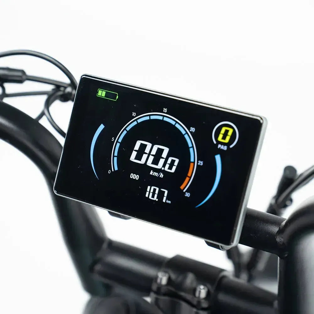 V8 fatbike display