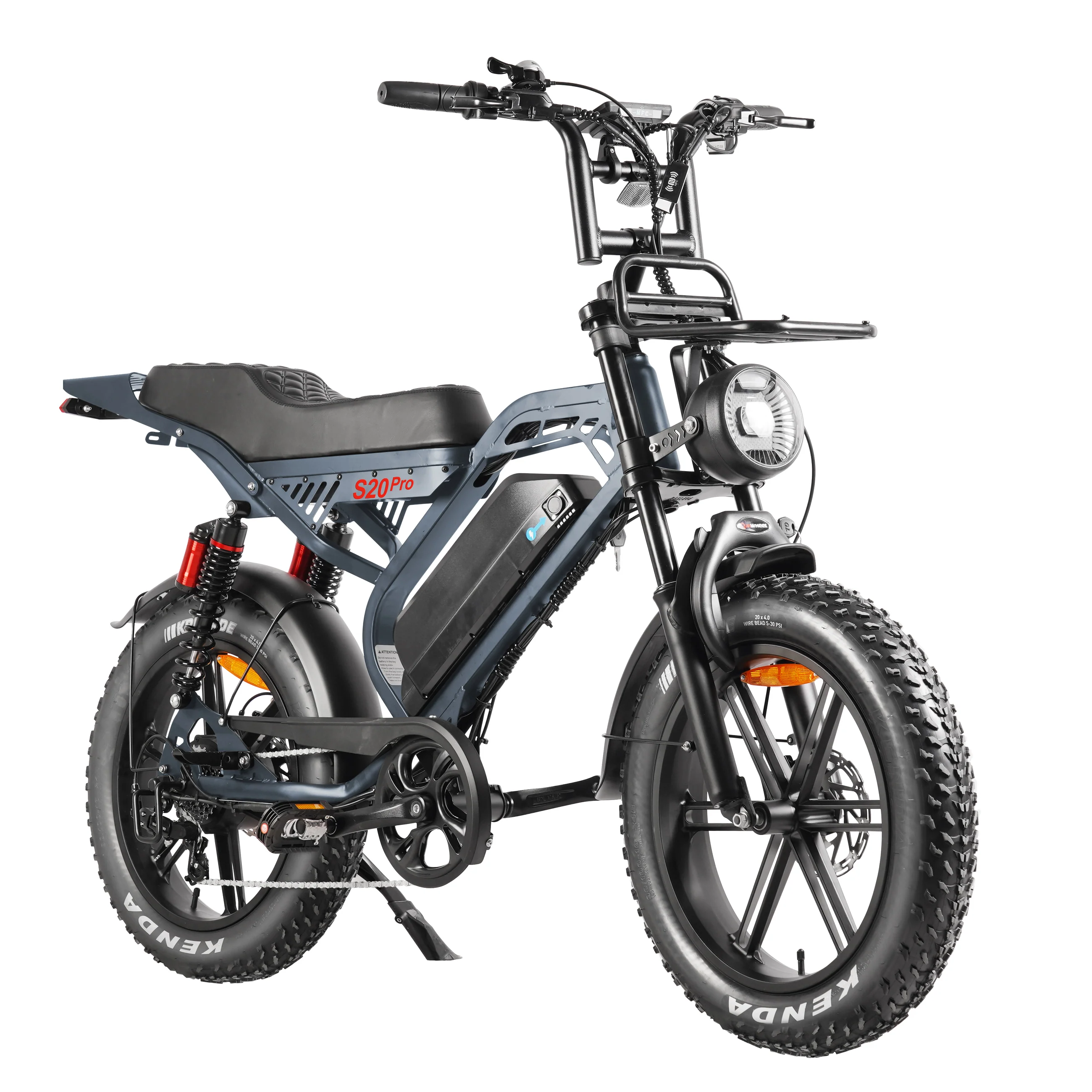 QM Wheels S20 Pro - Dark Grey - Hydraulische Remmen