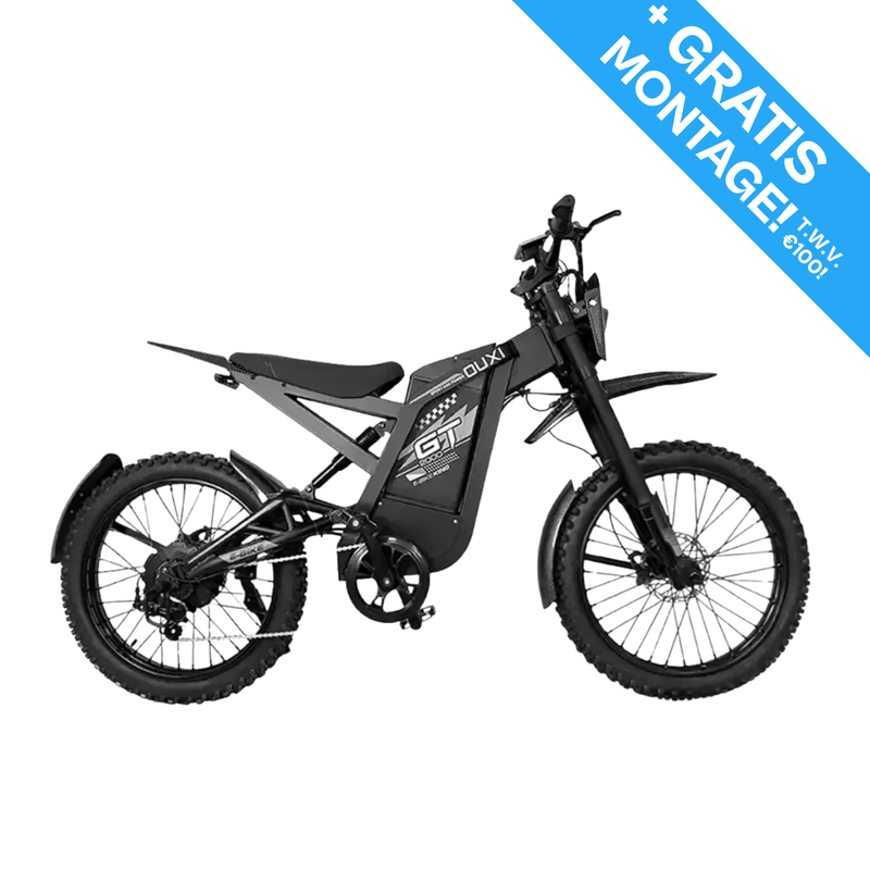 Ouxi GT-2000 - fatbike - Zwart