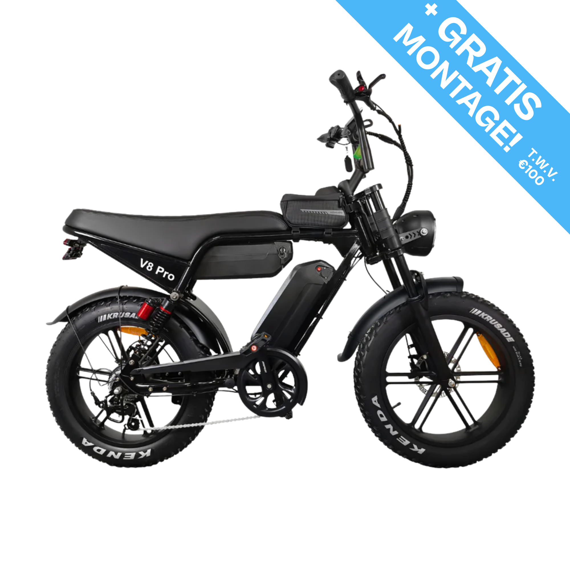 OUXI V8 Pro Max - Zwart