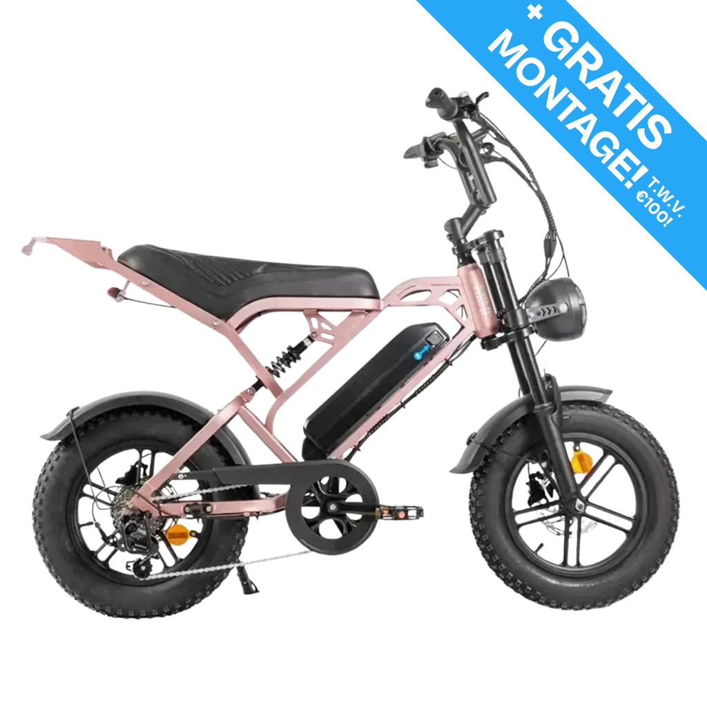 Fatbike V20 Pro Mini - Rose Goud - Hydraulische Remmen
