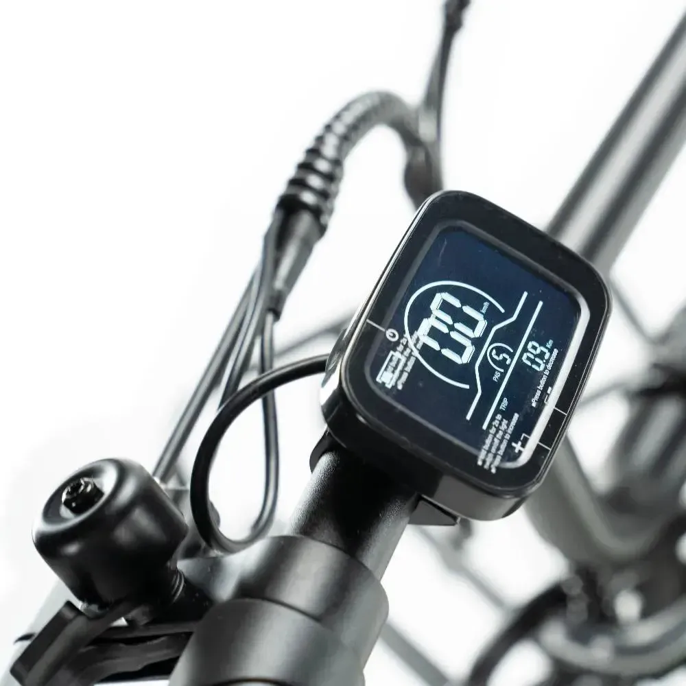 ENGWE L20 - Groen elektrische fatbike  display