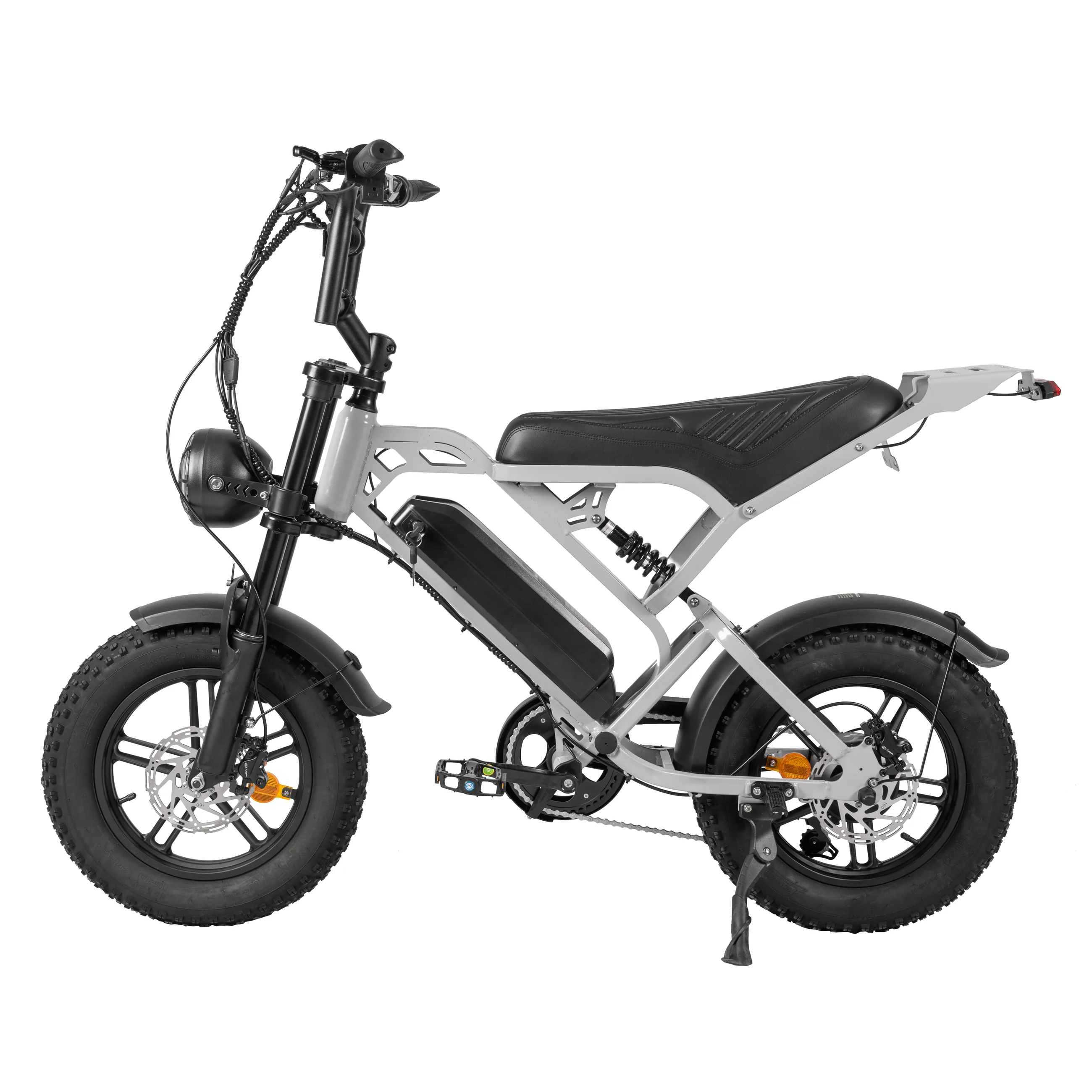Fatbike V20 Pro Mini - Nardo Grijs - Hydraulische Remmen
