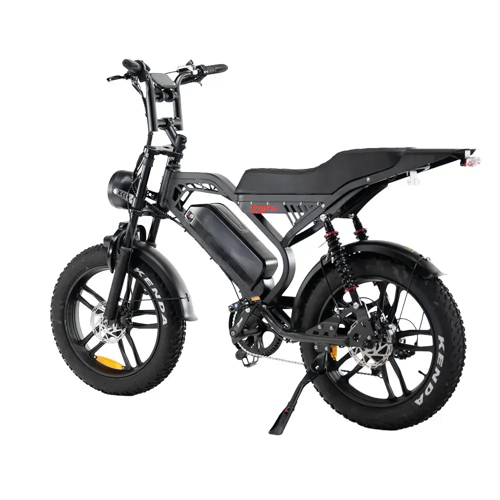 QM Wheels S20 Pro - Zwart - Hydraulische Remmen