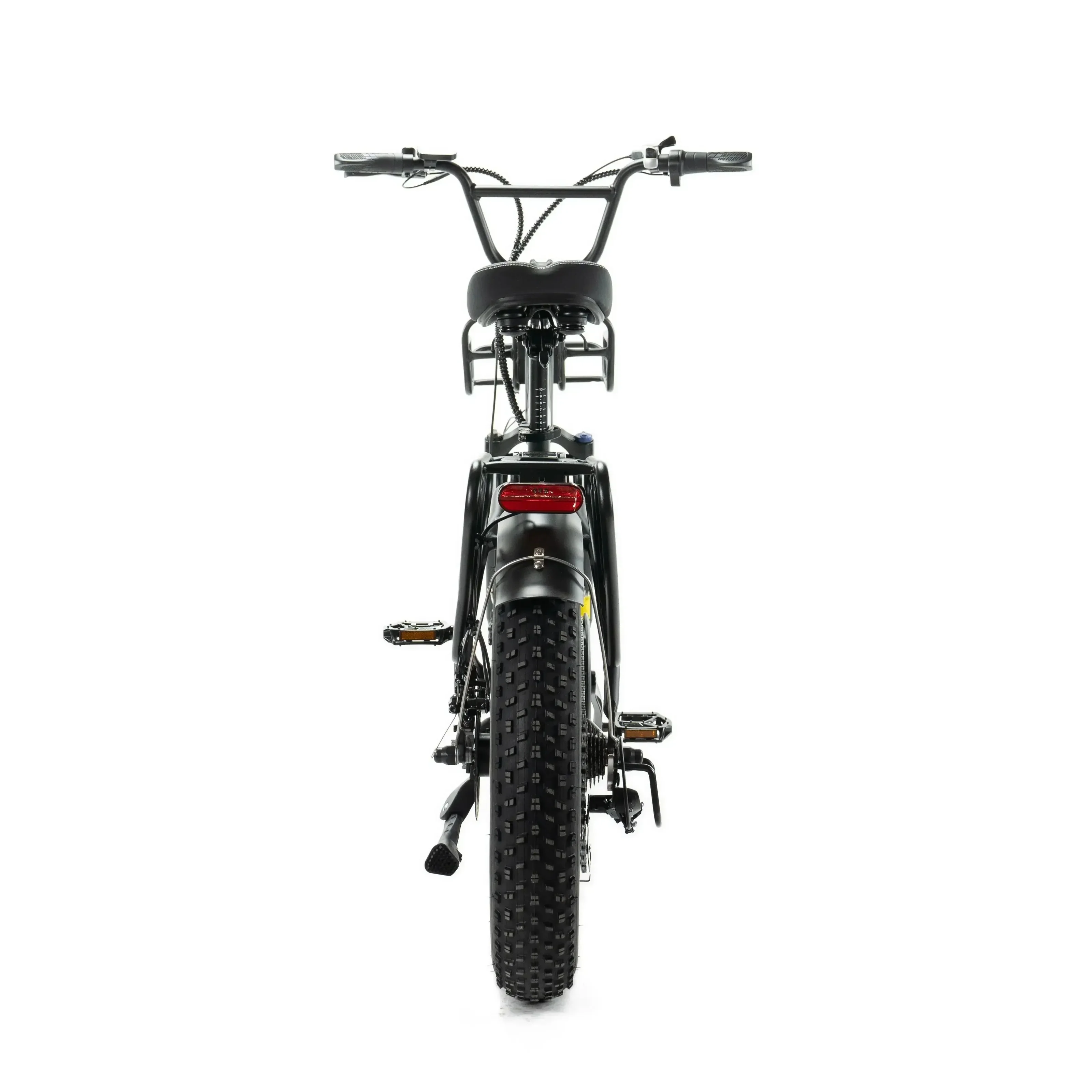 ENGWE L20 - Zwart elektrische fatbike achterkant 