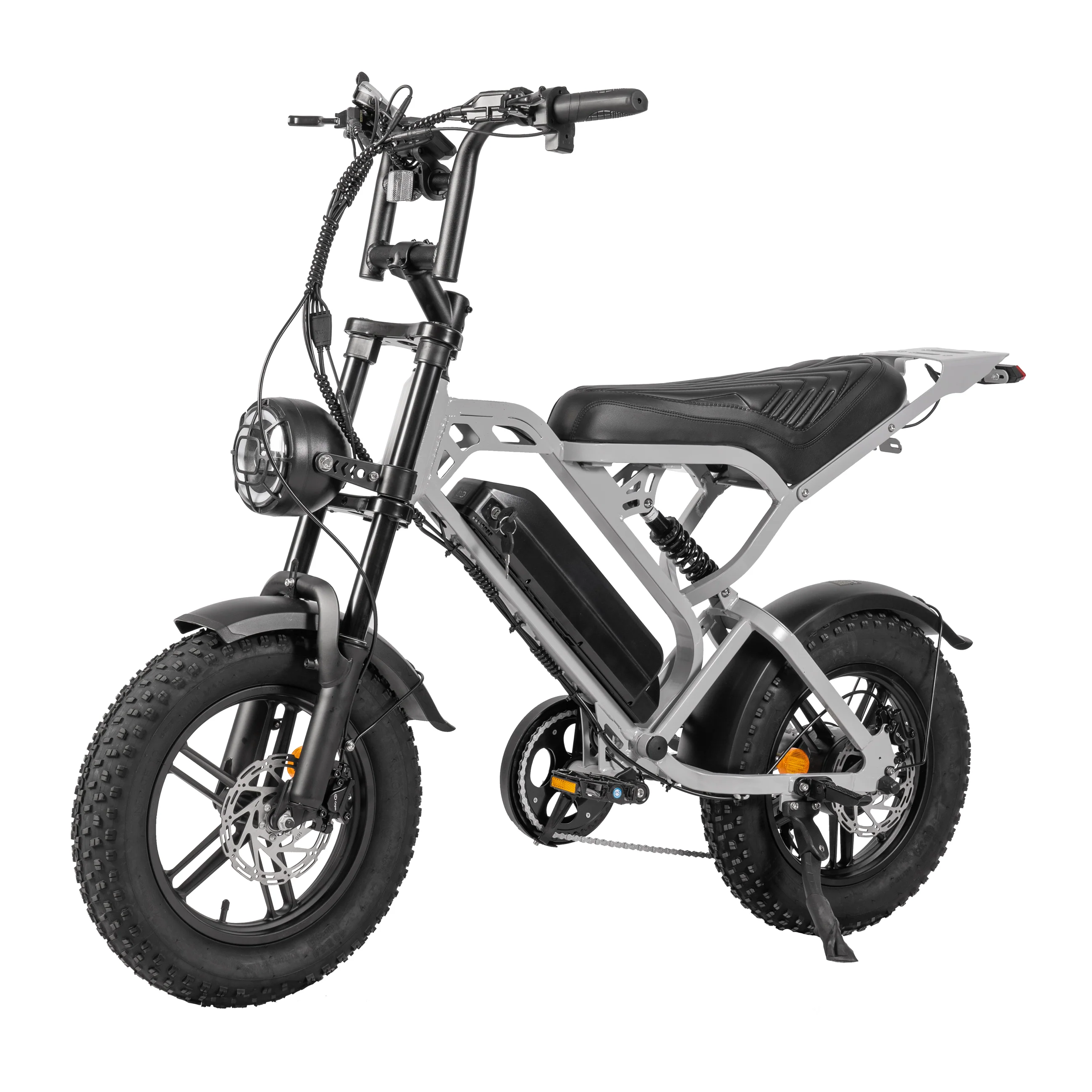 Fatbike V20 Pro Mini - Nardo Grijs - Hydraulische Remmen