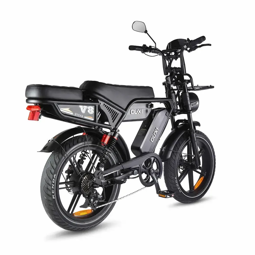 V8 ultra max ouxi fatbike  achterkant 